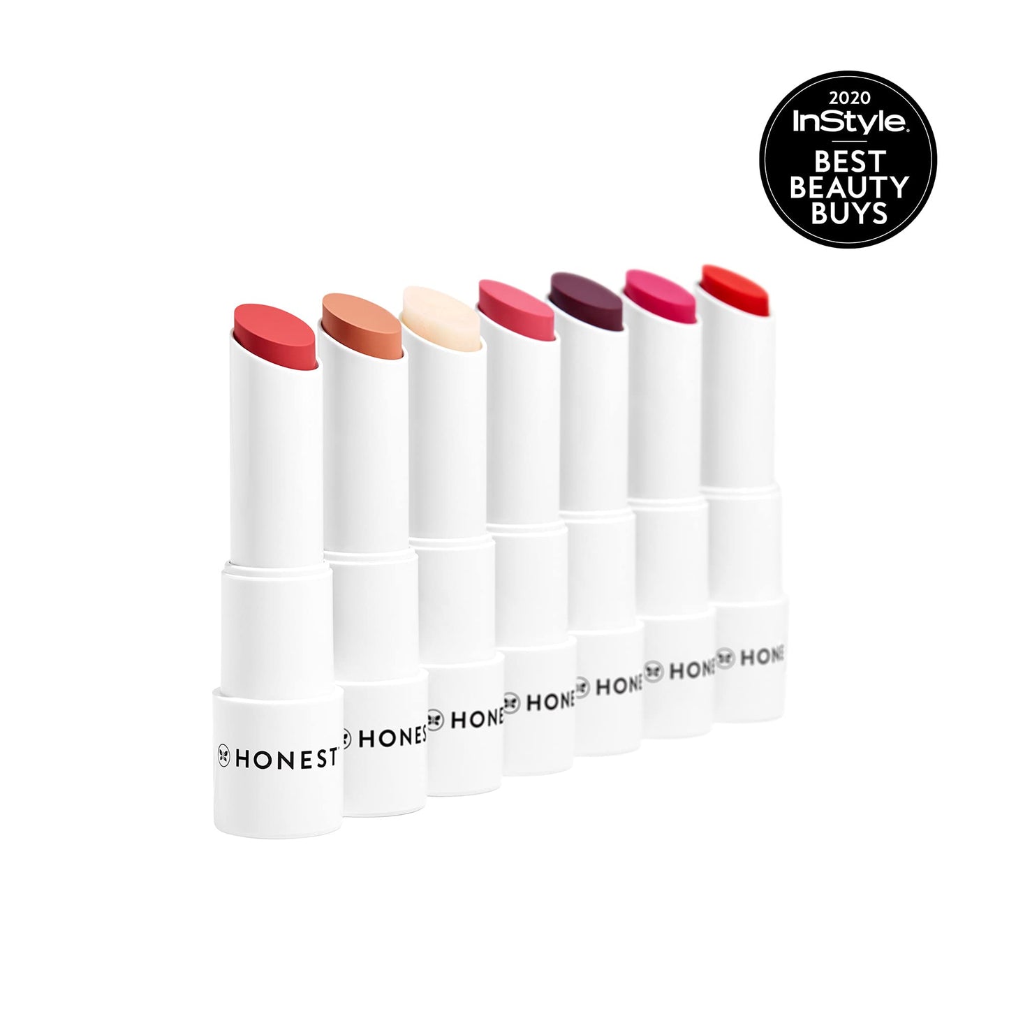 Honest Beauty Moisturizing Vegan Tinted Lip Balm | Antioxidant-rich Acai Extracts + Avocado Oil | Paraben Free + Cruelty Free | Summer Melon