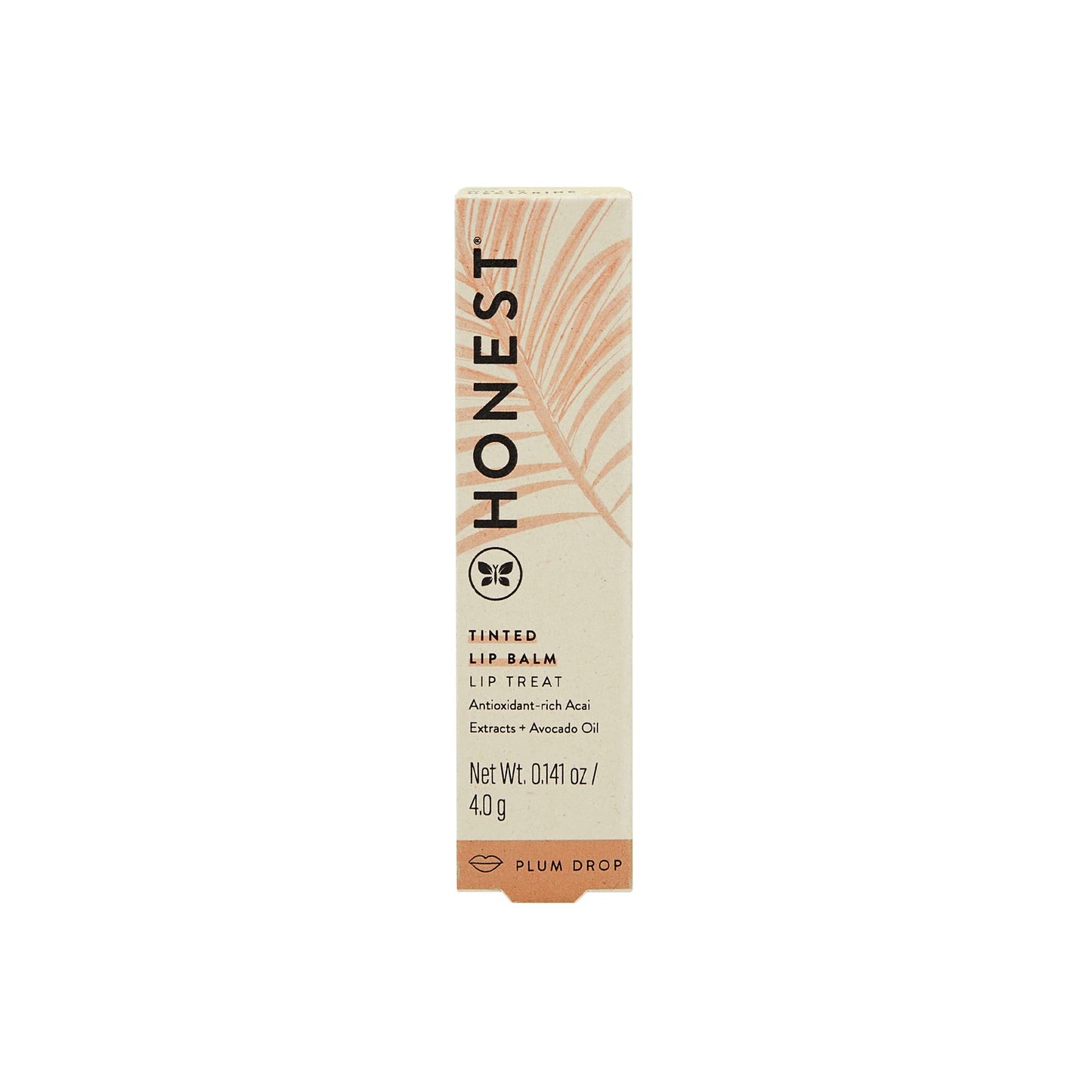 Honest Beauty Moisturizing Vegan Tinted Lip Balm | Antioxidant-rich Acai Extracts + Avocado Oil | Paraben Free + Cruelty Free | Summer Melon