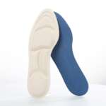 Walbest Women 1 Pair Shoe Insole Anti Pain Orthotic Arch Support Sponge Househould Insoles, 9.94inx4.27in - Image 2